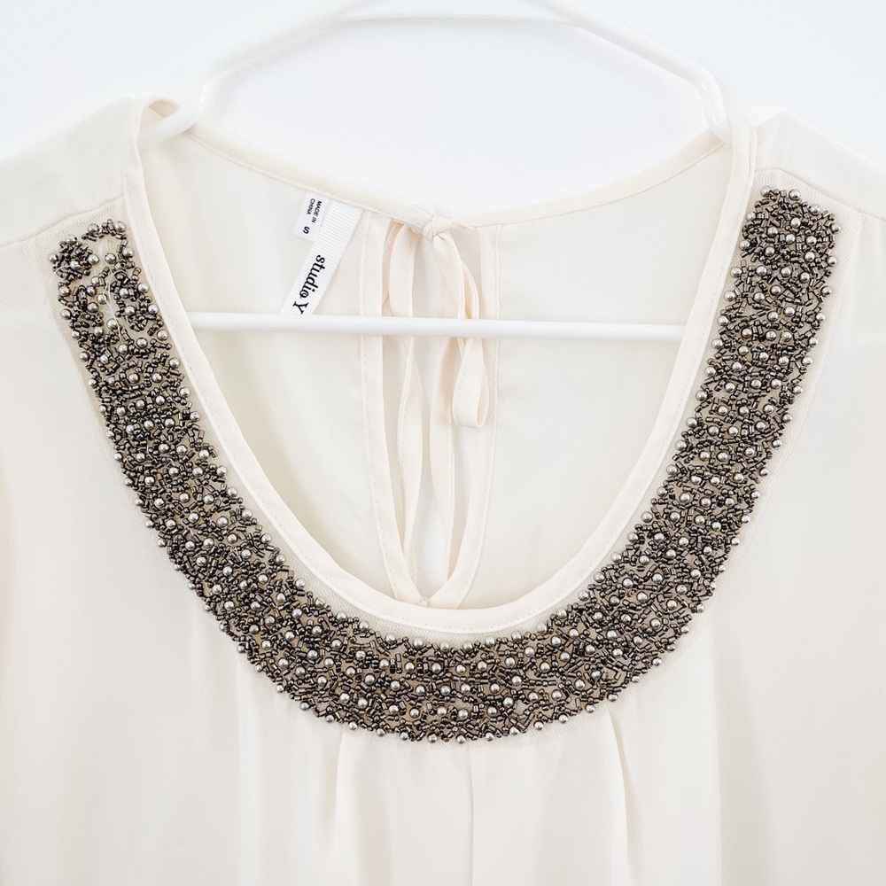 SOLD! beaded blouse